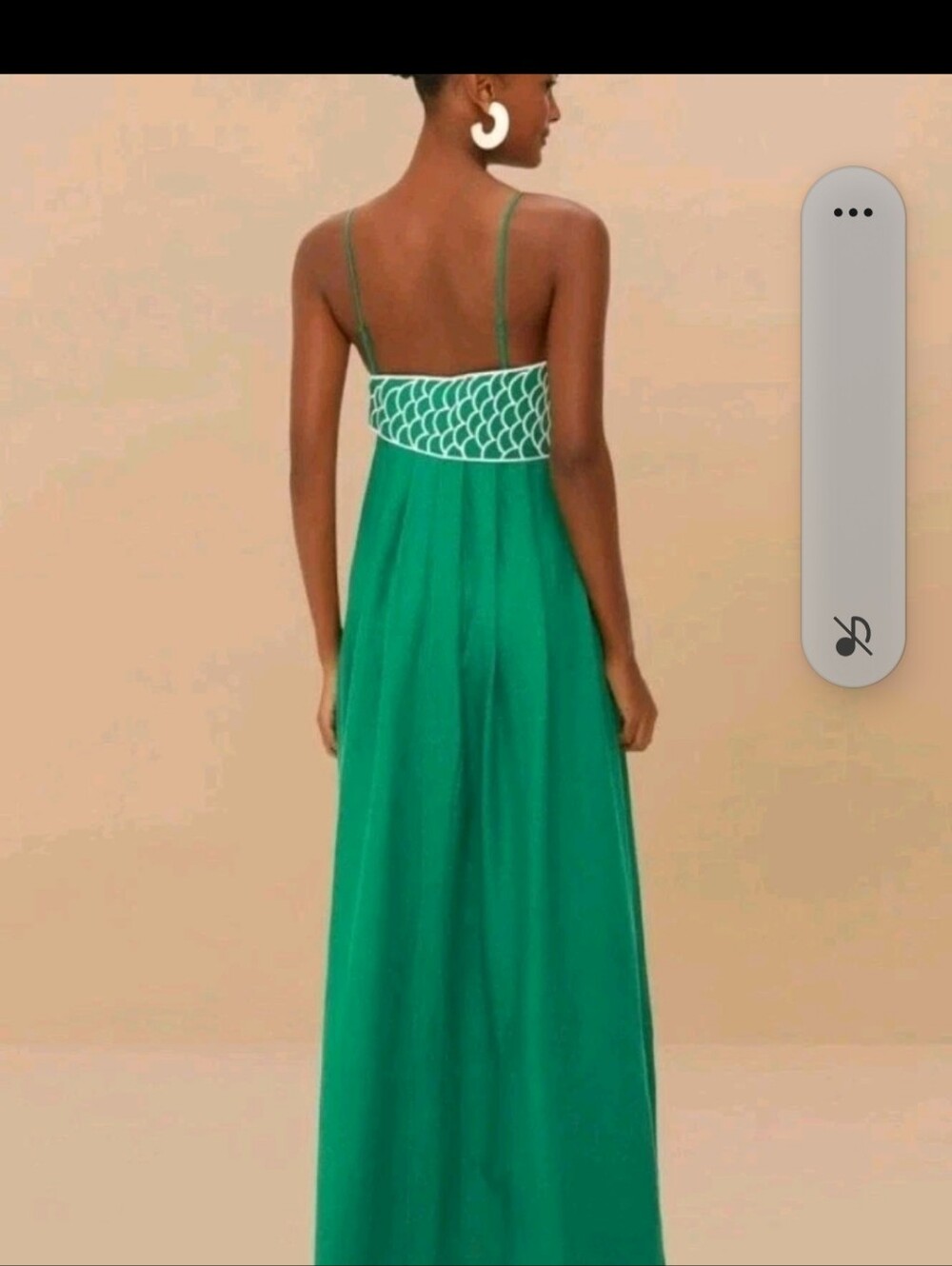 Farm Rio Green Fishtop Maxidress - Picture 4 of 4
